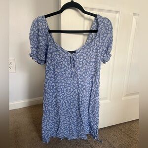 Babydoll Blue Dress